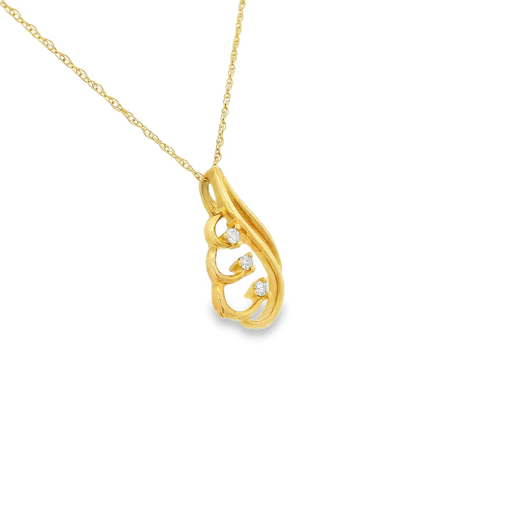 Estate Diamond Pendants