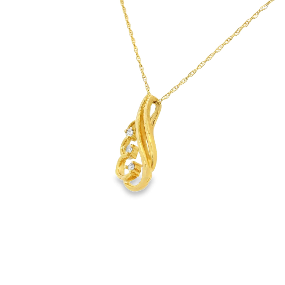 Estate Diamond Pendants