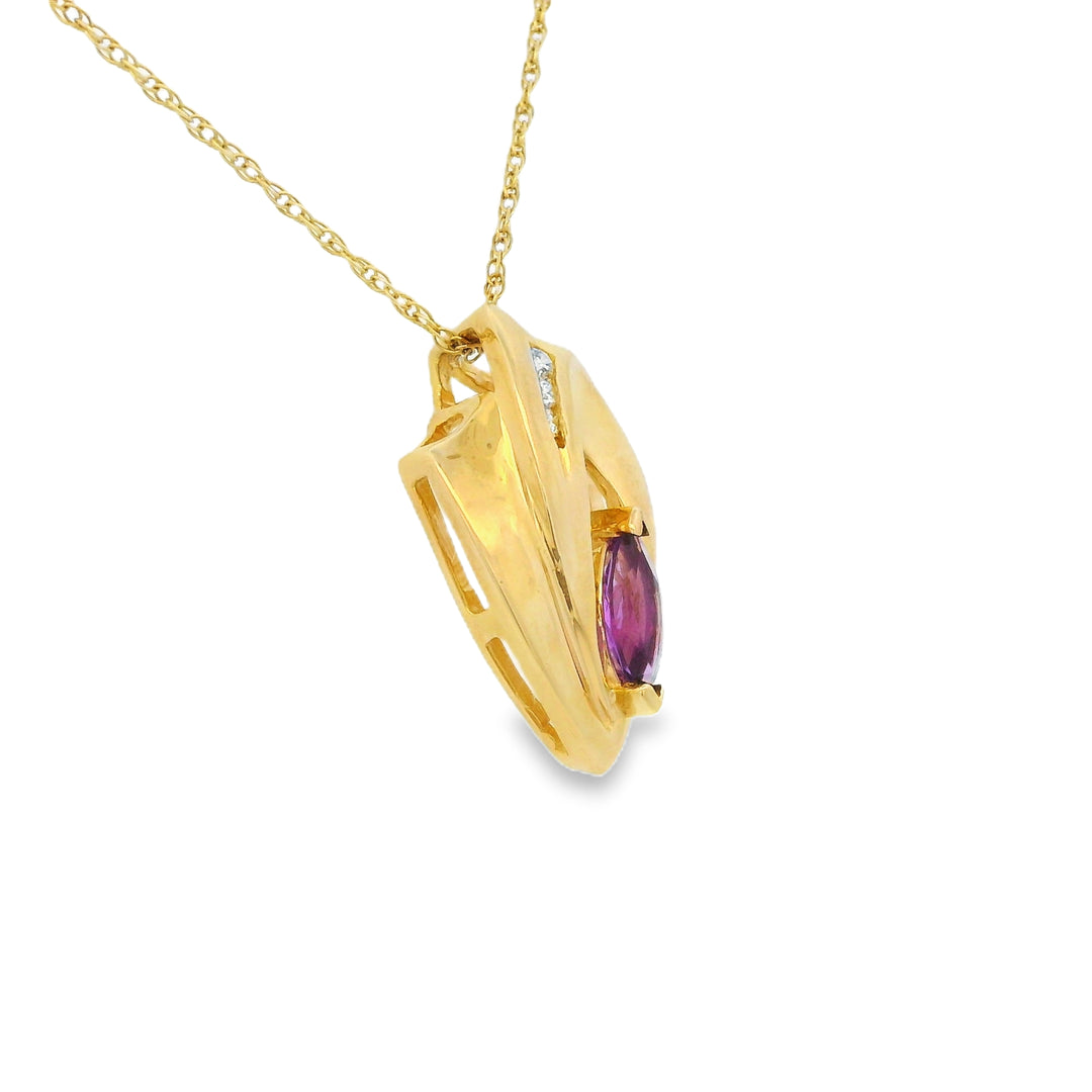 Estate Colored Stone Necklace