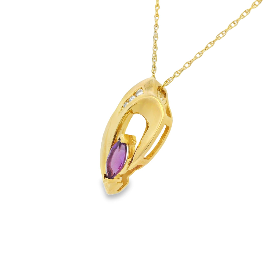 Estate Colored Stone Necklace