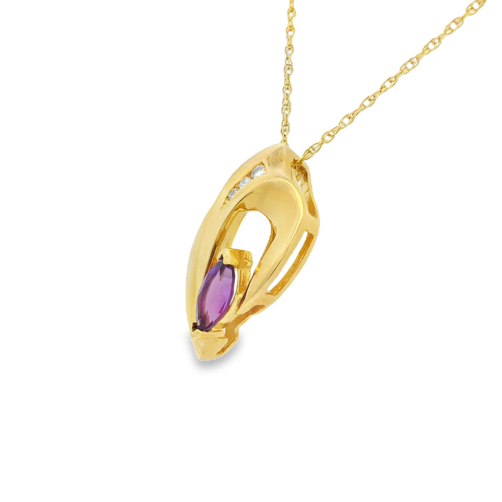 Estate Colored Stone Necklace