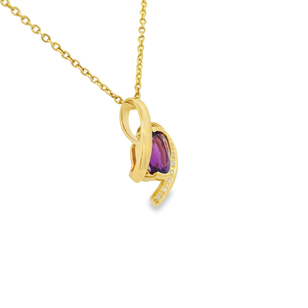 Estate Colored Stone Necklace