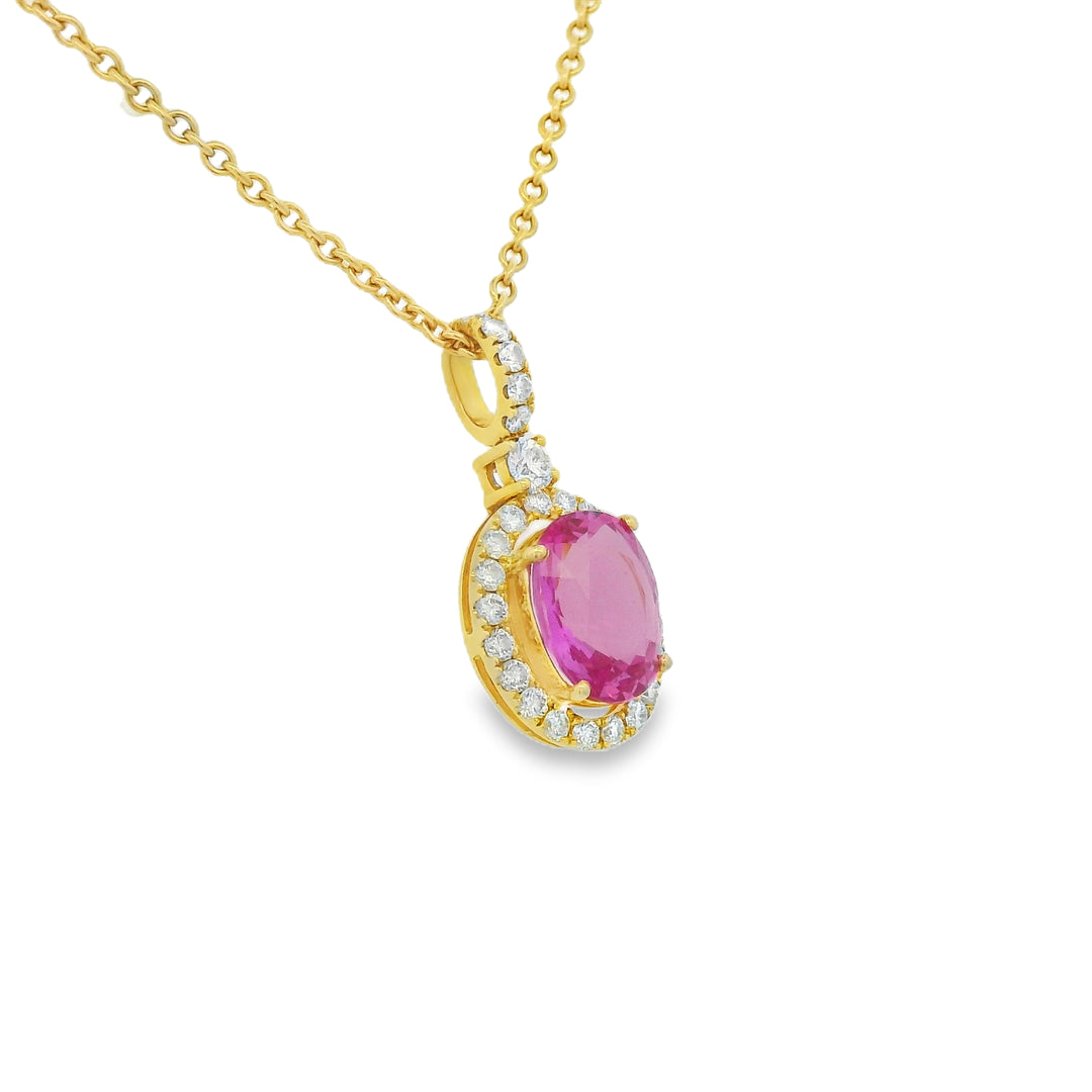 Estate Colored Stone Necklace