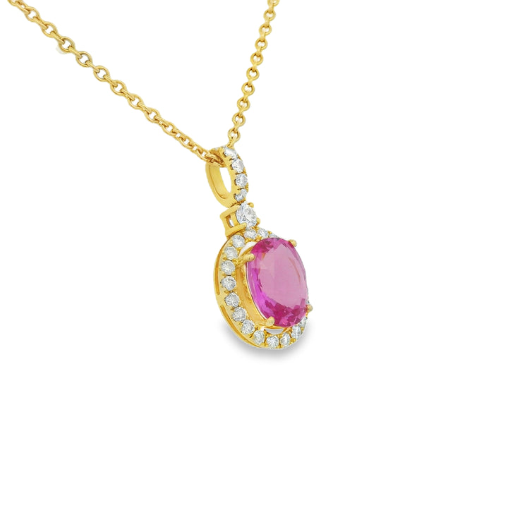 Estate Colored Stone Necklace