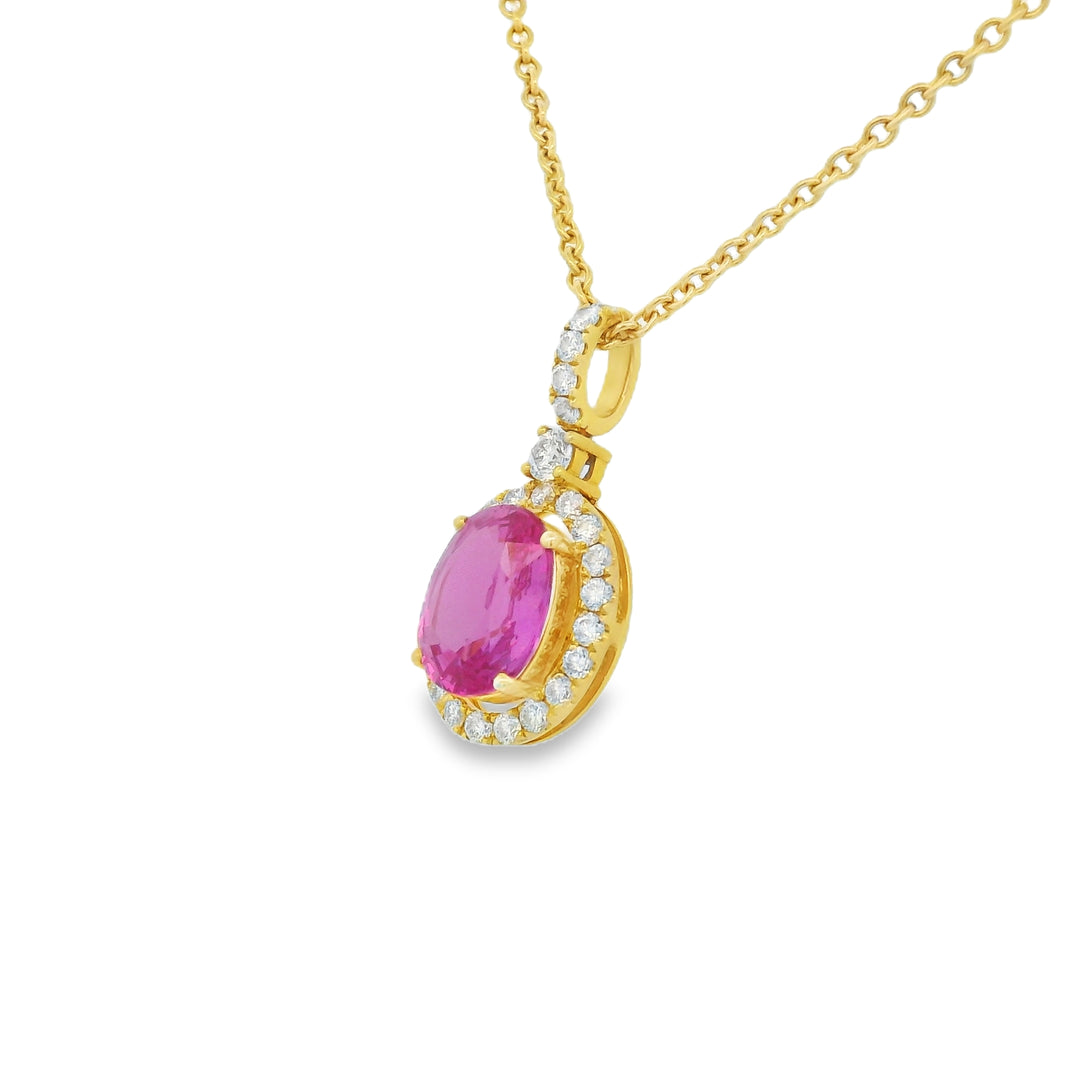 Estate Colored Stone Necklace
