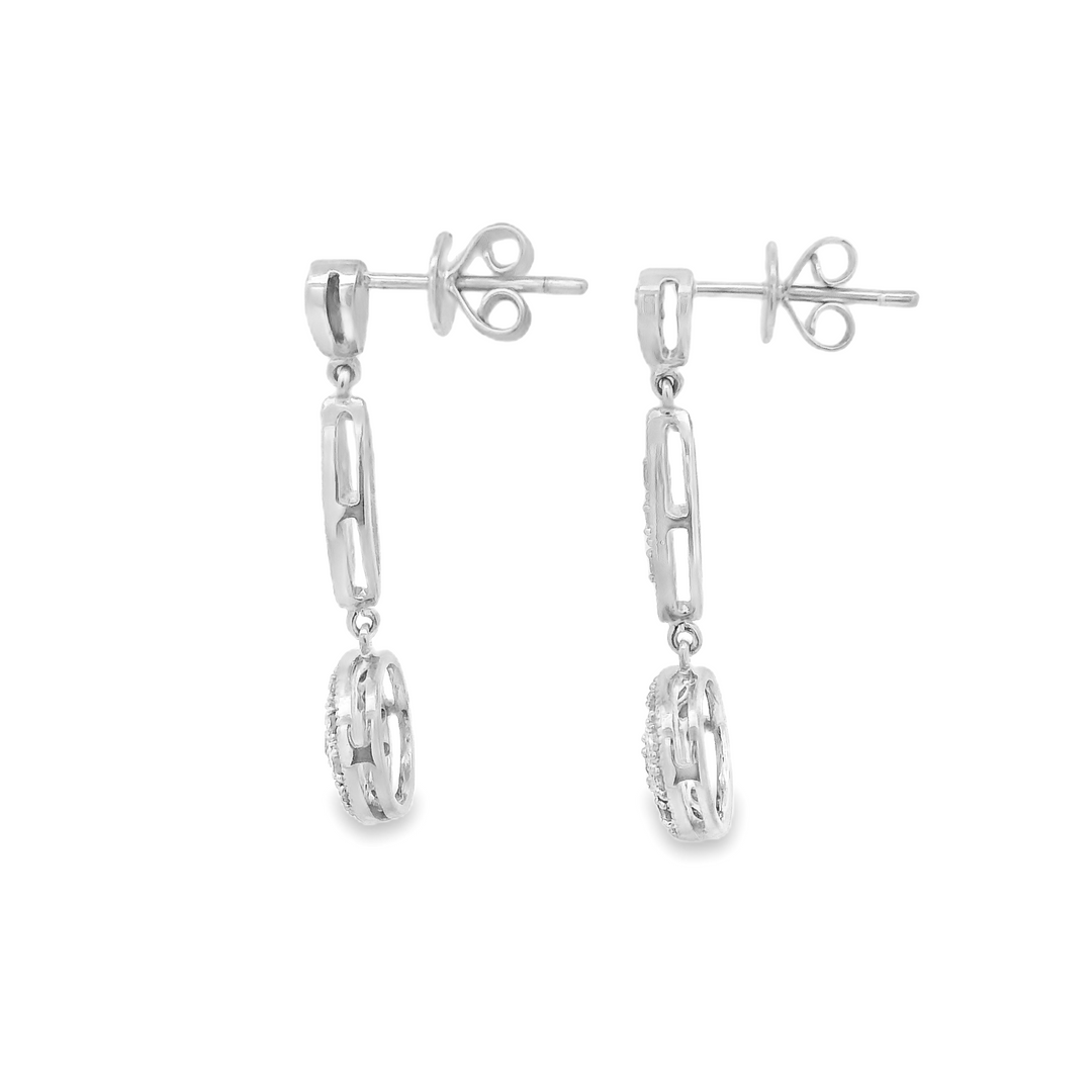 Estate Diamond Earrings