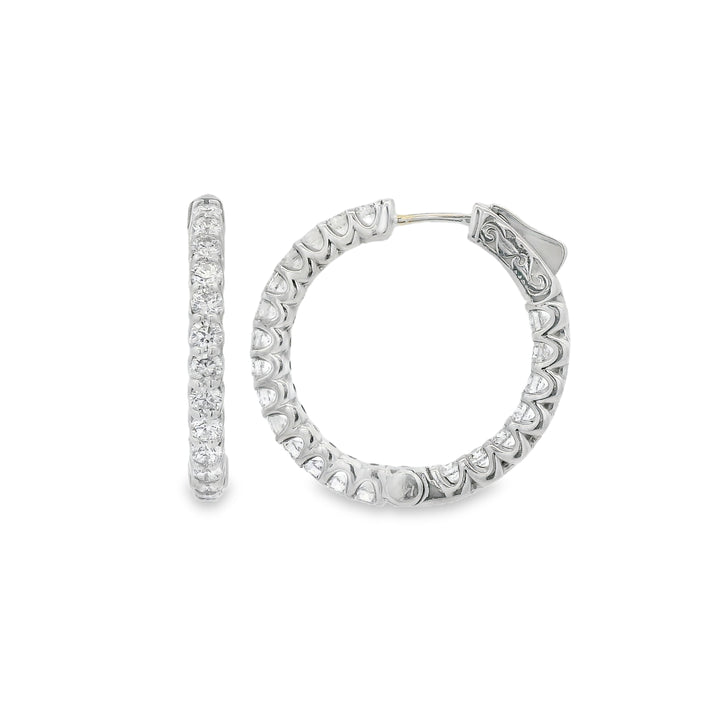 Estate Diamond Earrings