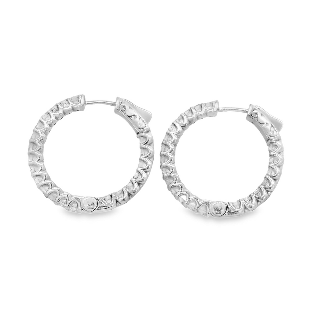 Estate Diamond Earrings