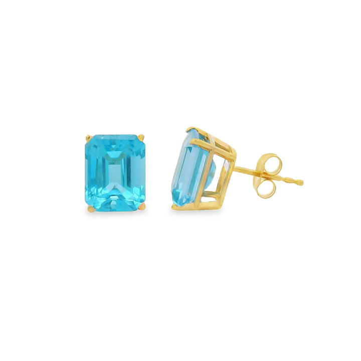 Estate Colored Stone Earrings