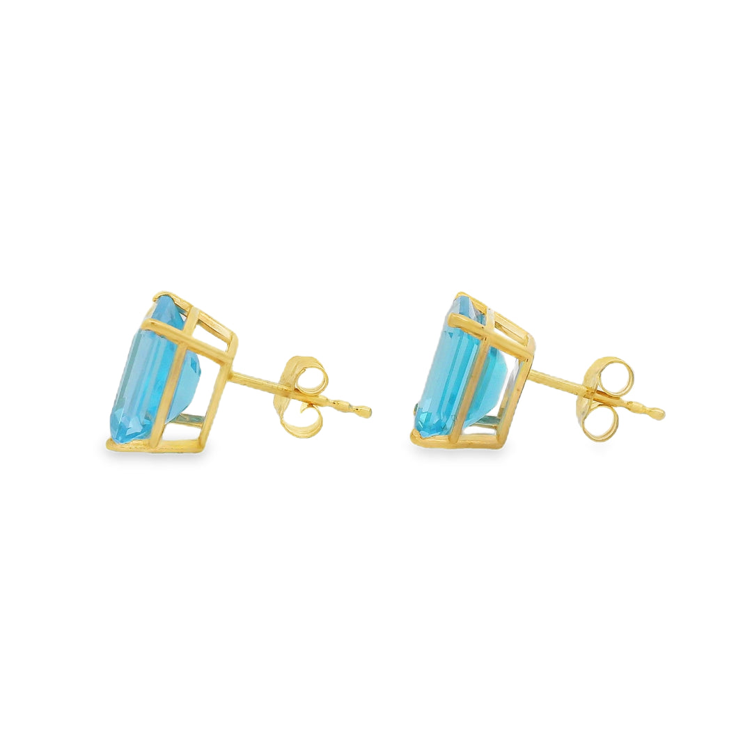 Estate Colored Stone Earrings
