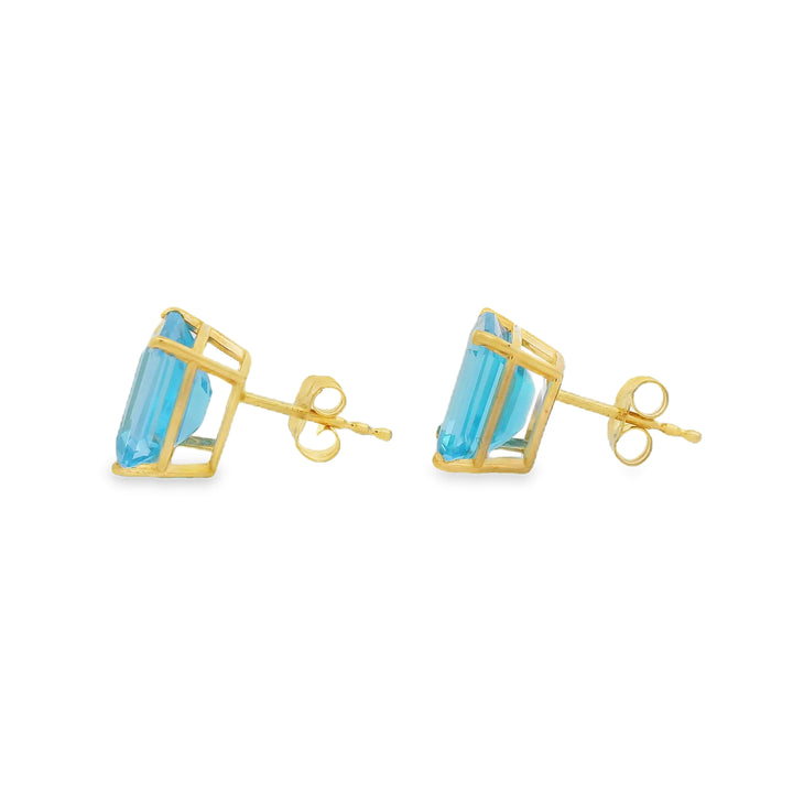 Estate Colored Stone Earrings