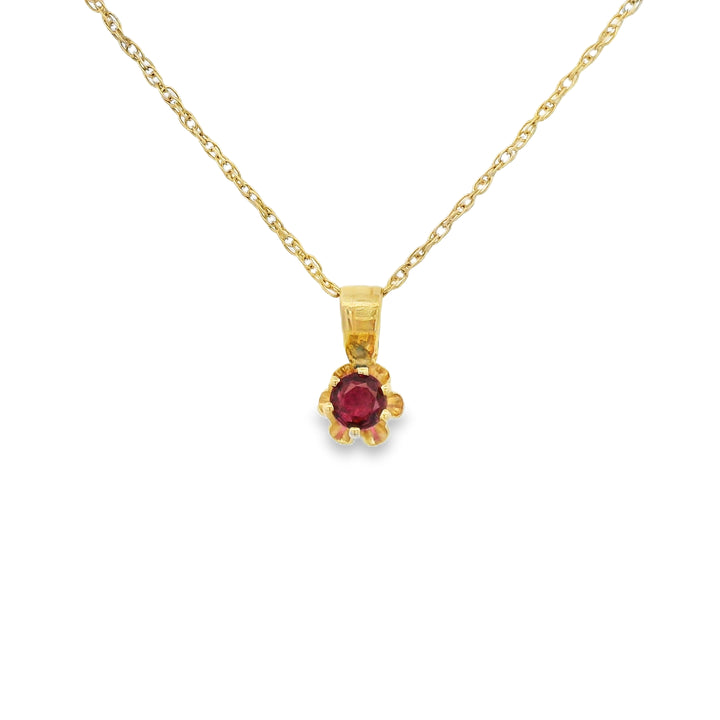 Estate Colored Stone Necklace