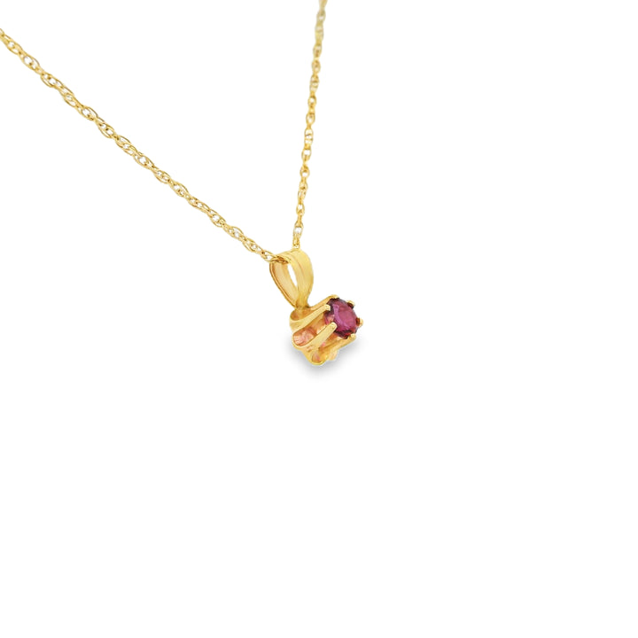 Estate Colored Stone Necklace
