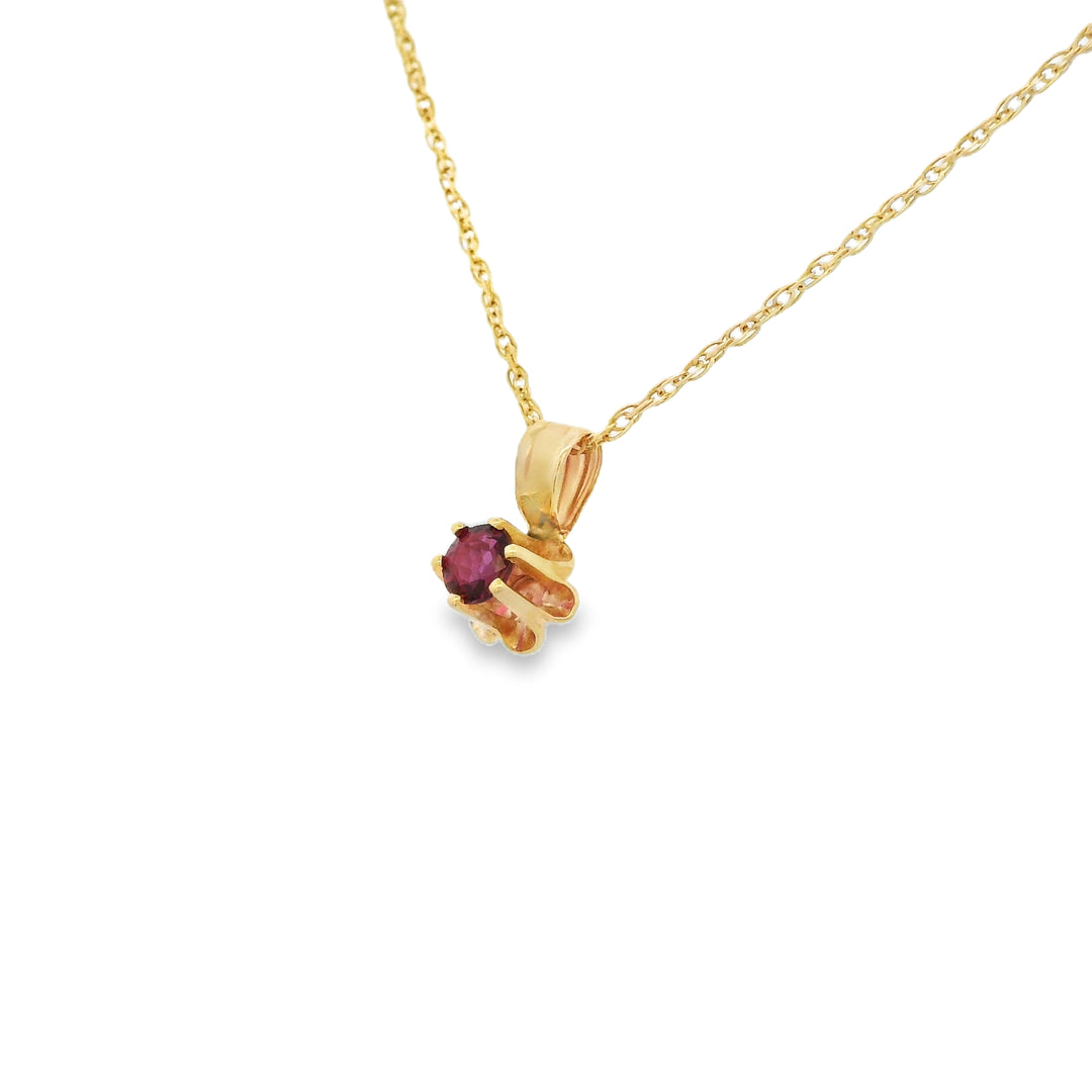Estate Colored Stone Necklace