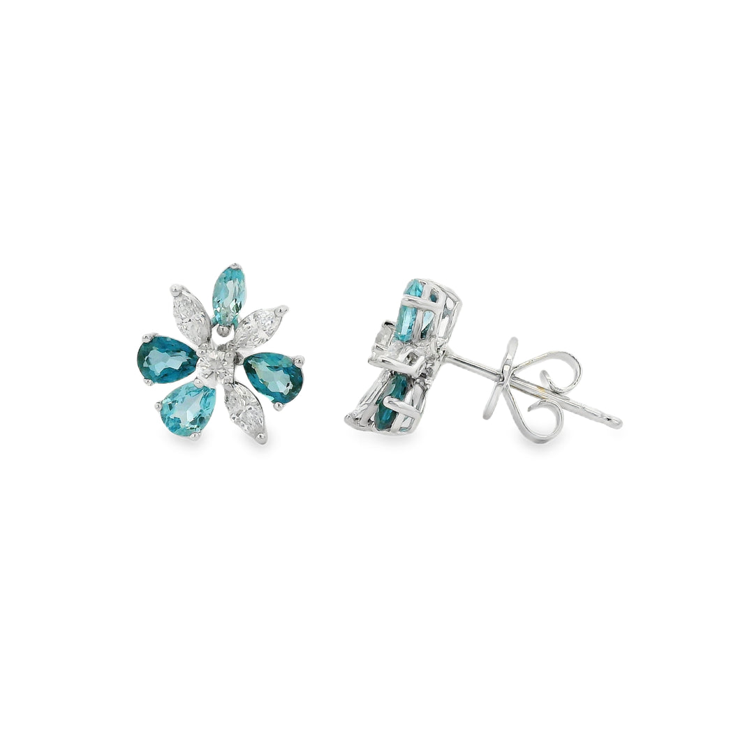 Colored Stone Earrings