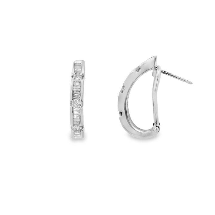 Estate Diamond Earrings