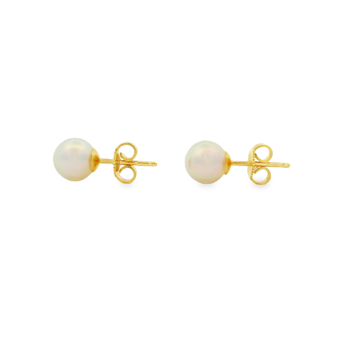 Estate Color Stone Earring