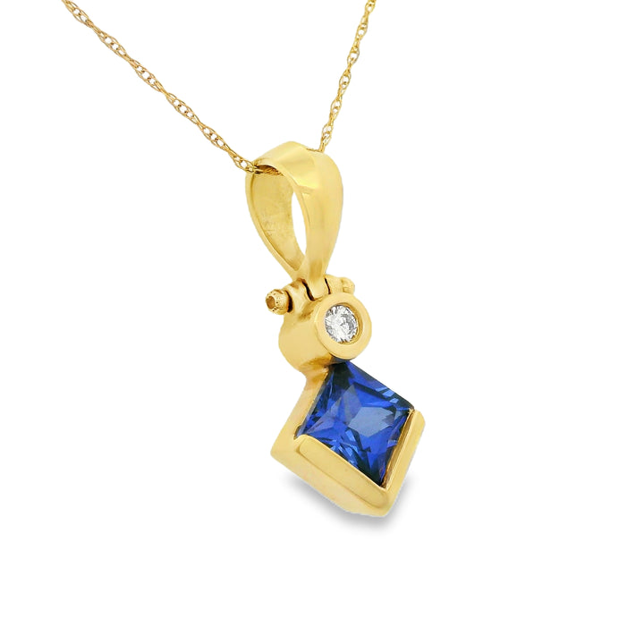 Estate Colored Stone Necklace