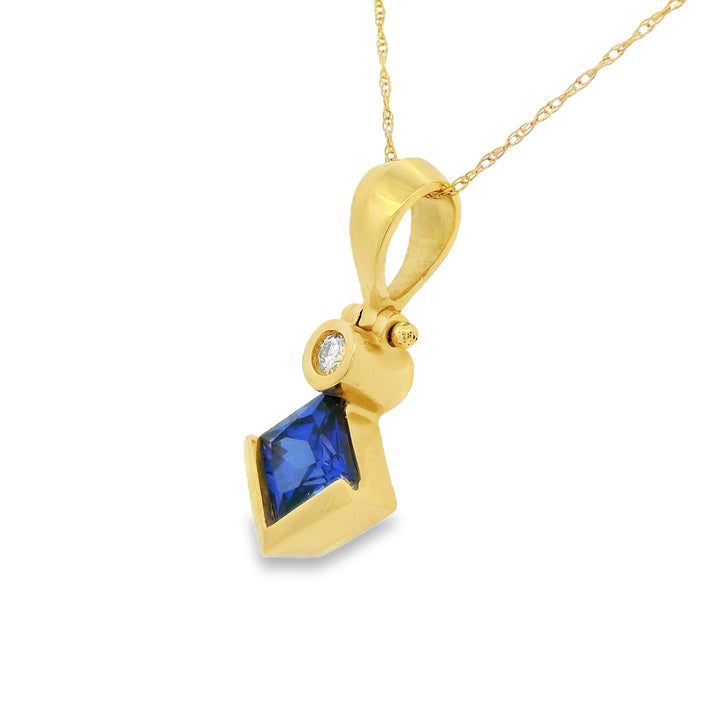 Estate Colored Stone Necklace