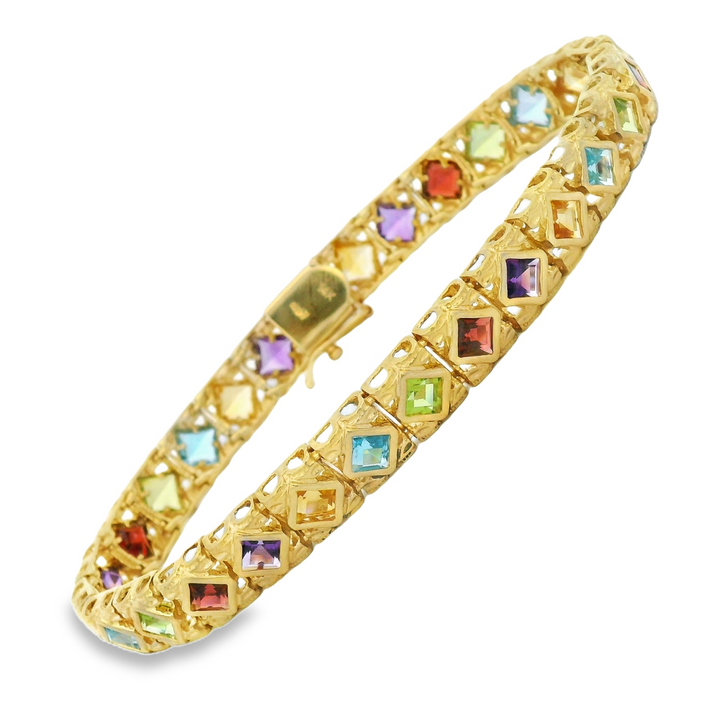 Estate Colored Stone Bracelet
