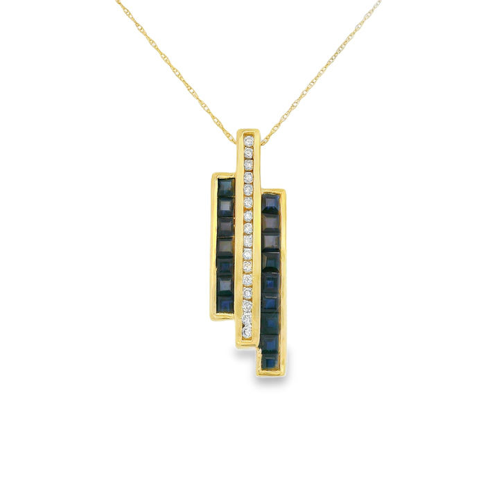Estate Colored Stone Necklace