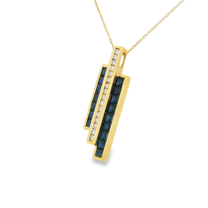 Estate Colored Stone Necklace