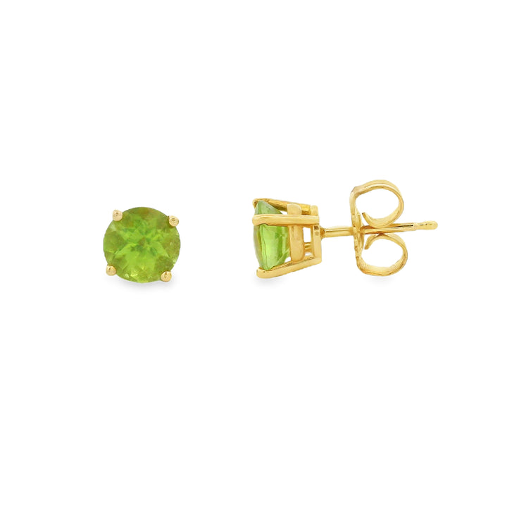 Estate Colored Stone Earrings