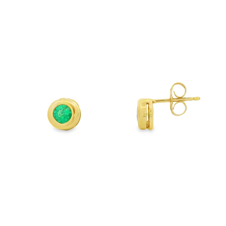 Estate Colored Stone Earrings