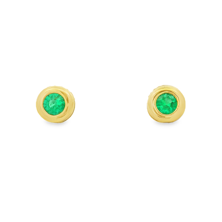 Estate Colored Stone Earrings