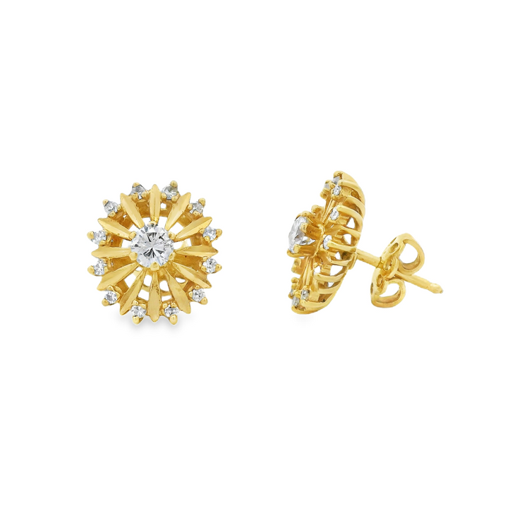 Estate Diamond Earrings