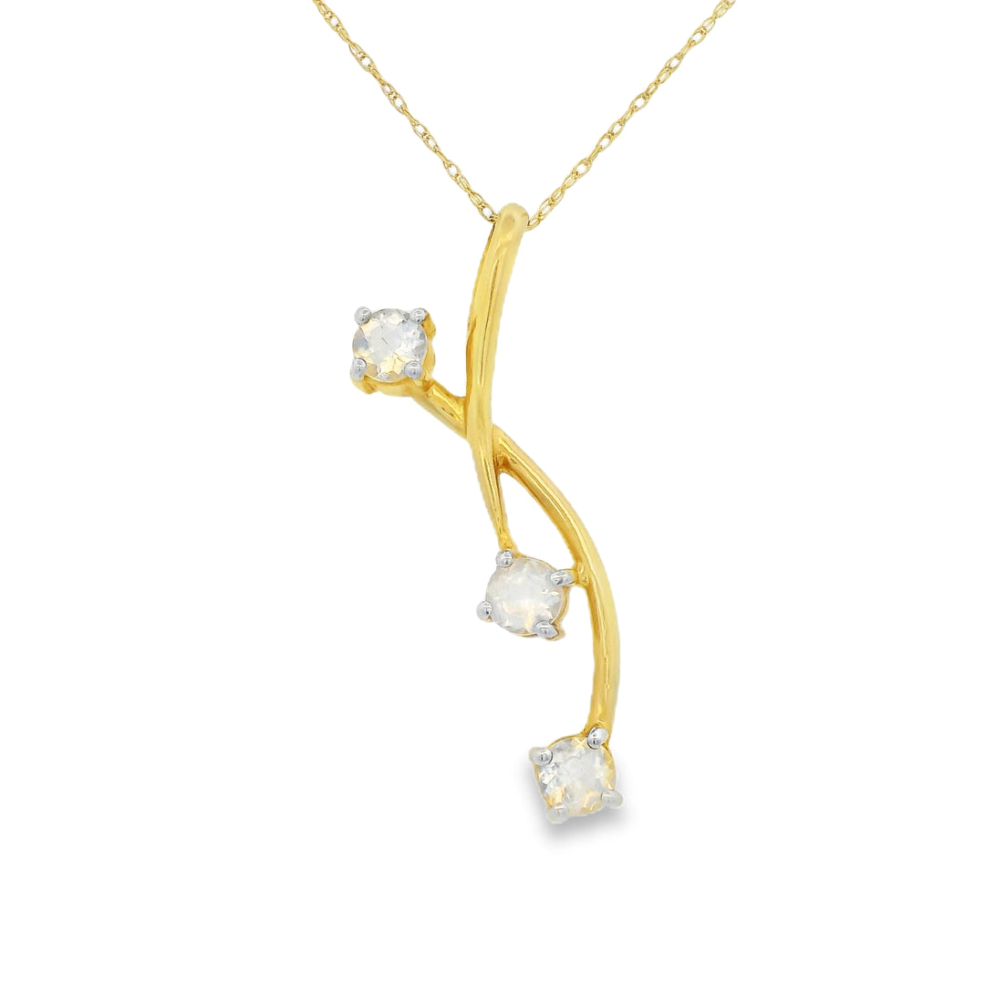 Estate Color Stone Pendant