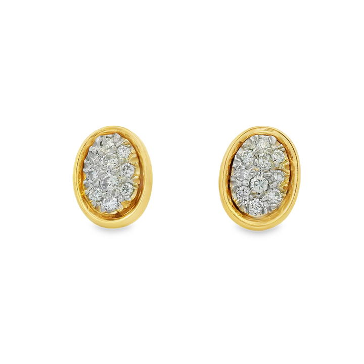 Estate Diamond Earrings