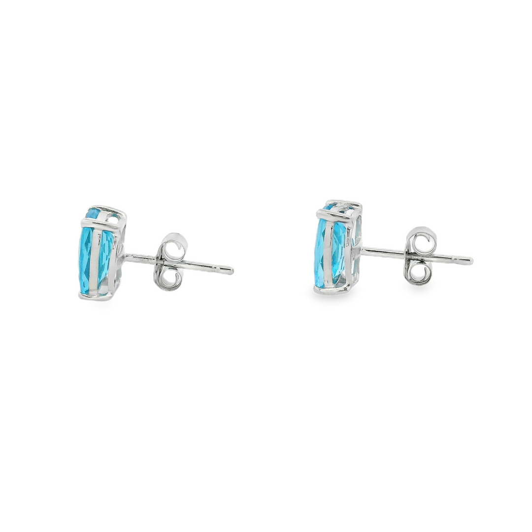 Estate Colored Stone Earrings