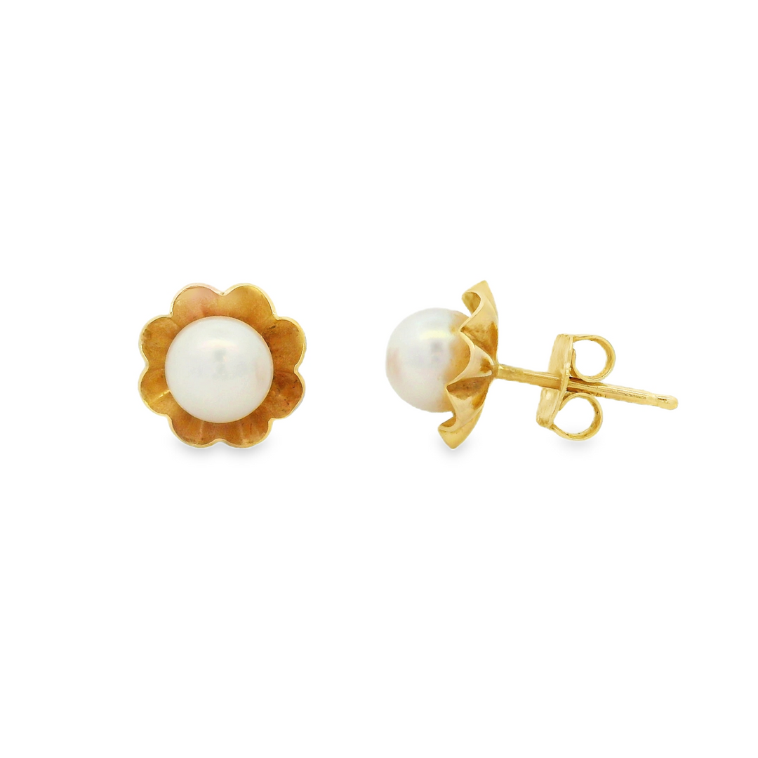 Estate Colored Stone Earrings