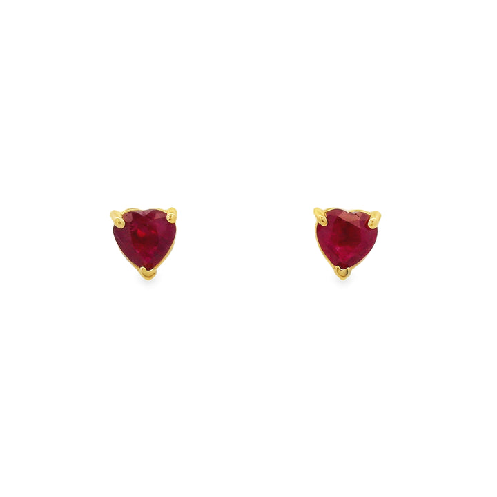 Estate Colored Stone Earrings