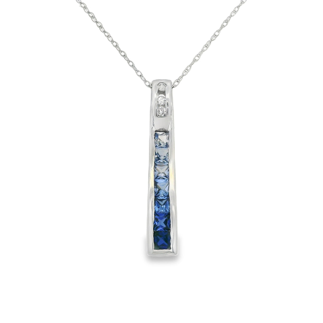 Estate Colored Stone Necklace