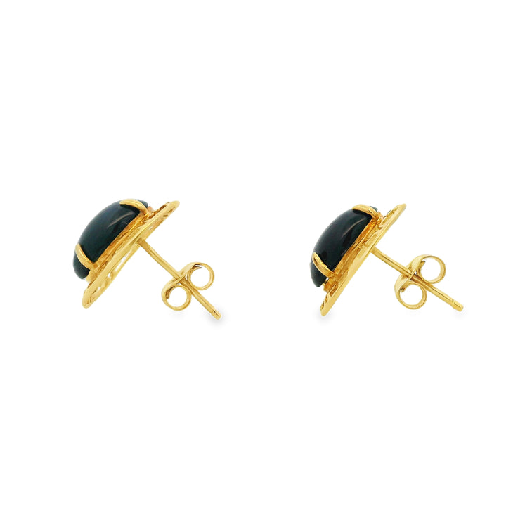 Estate Colored Stone Earrings