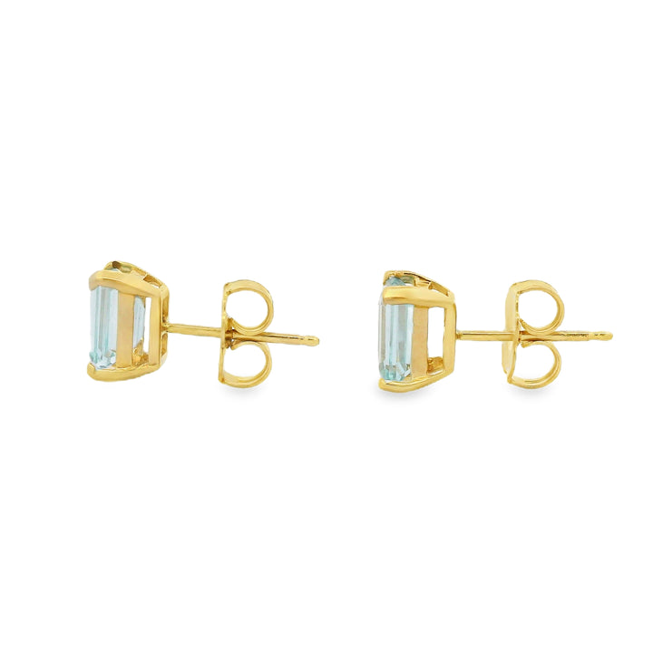 Estate Colored Stone Earrings