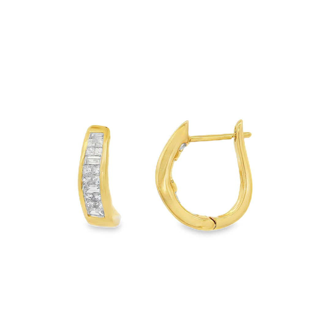 Estate Diamond Earrings