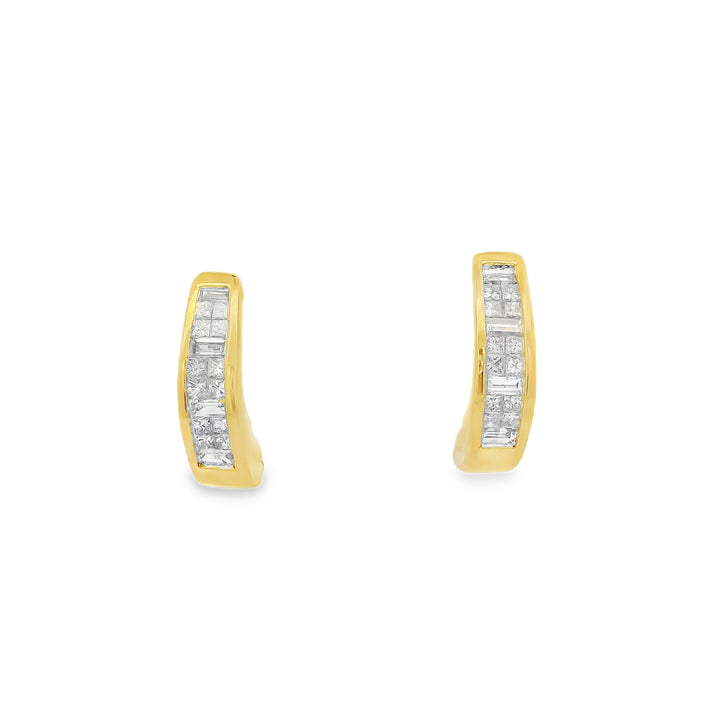 Estate Diamond Earrings