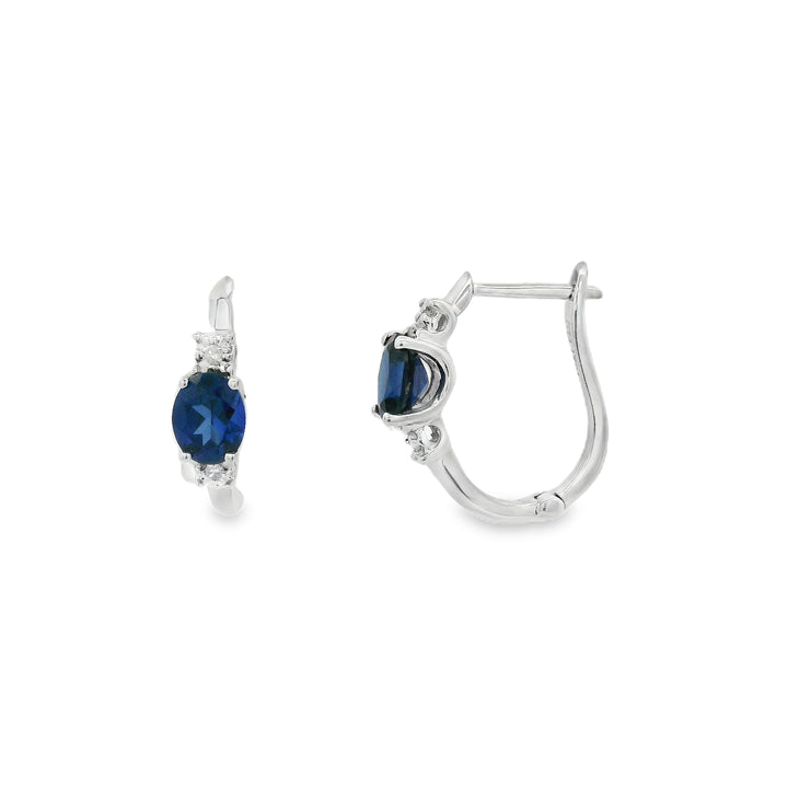 Estate Colored Stone Earrings