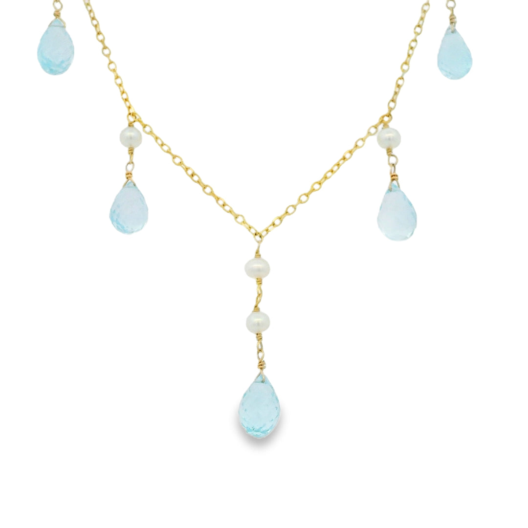 Estate Colored Stone Necklace