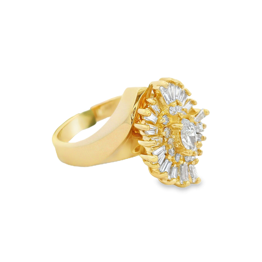 Estate Diamond Fashion Ring