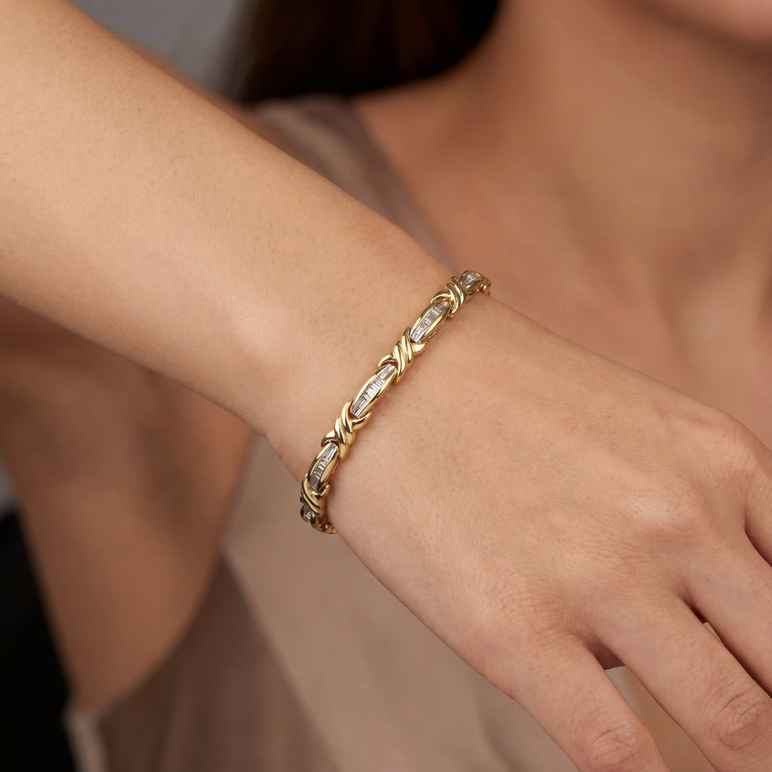 Estate Diamond Bracelet