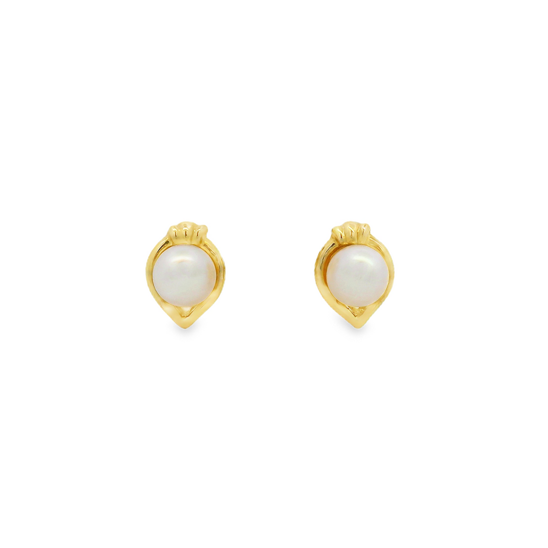 Estate Colored Stone Earrings