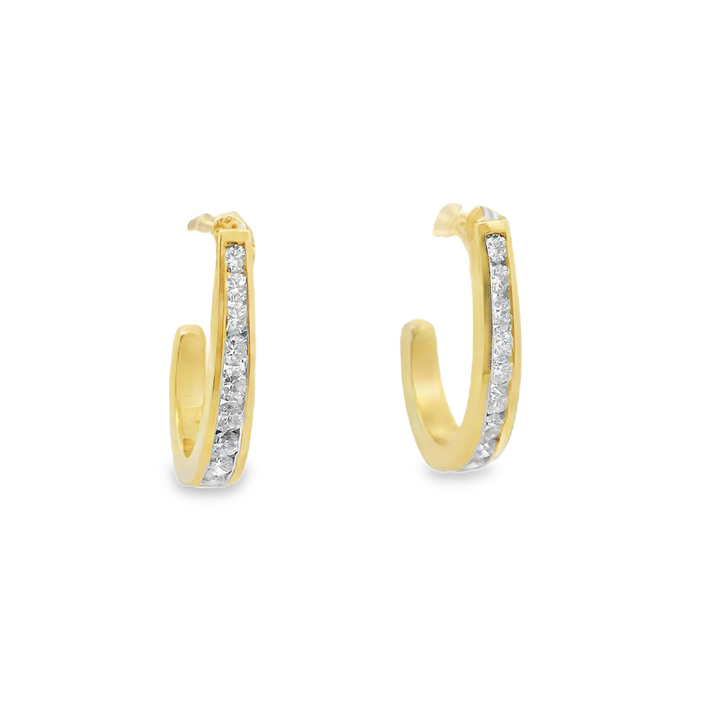 Estate Diamond Earrings