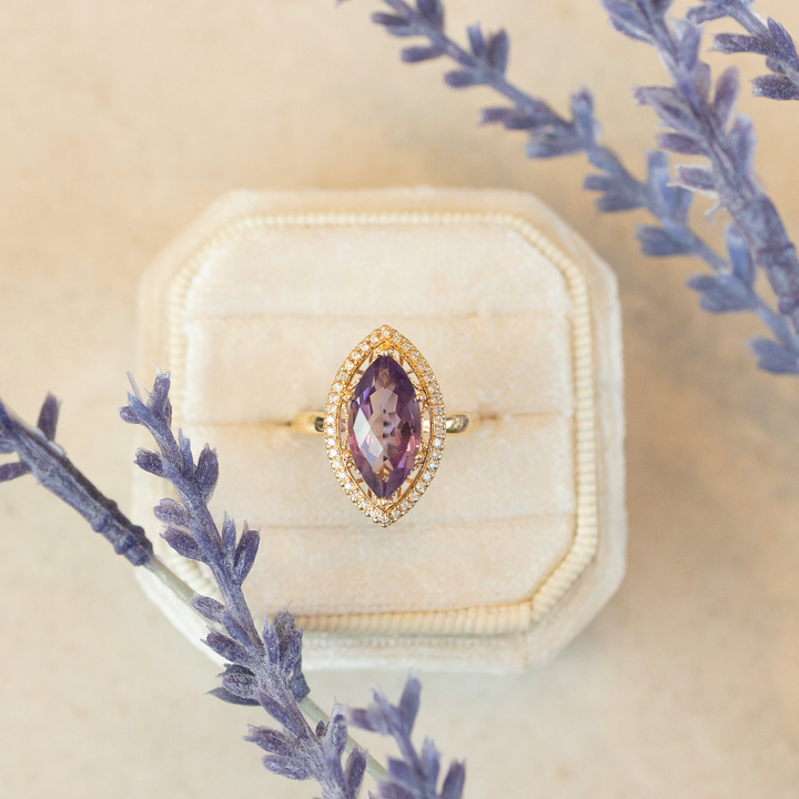 Colored Stone Ring