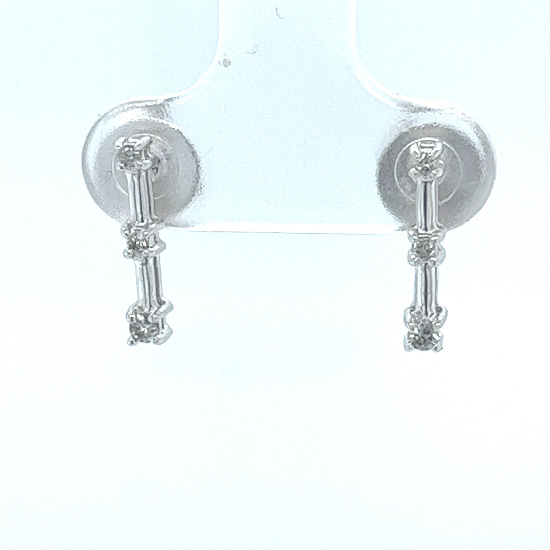 Estate Diamond Earrings