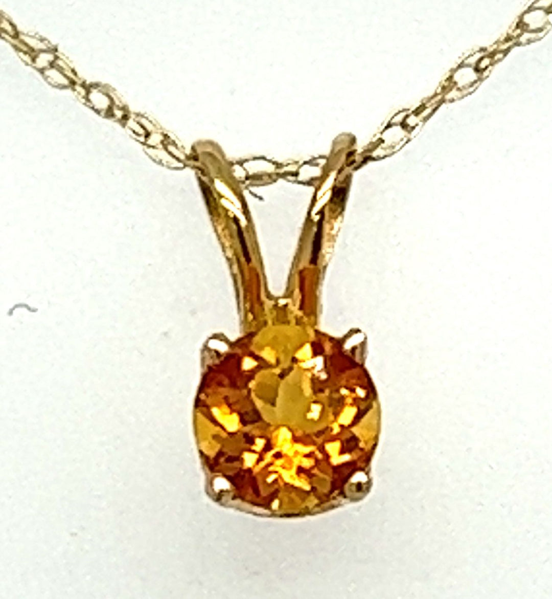 Estate Colored Stone Necklace