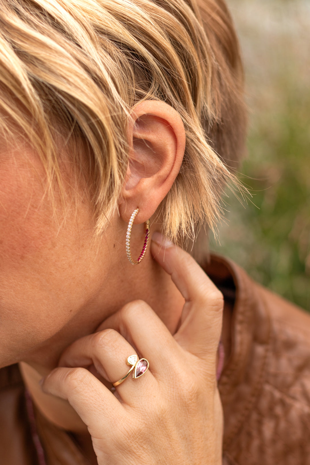 Colored Stone Ring